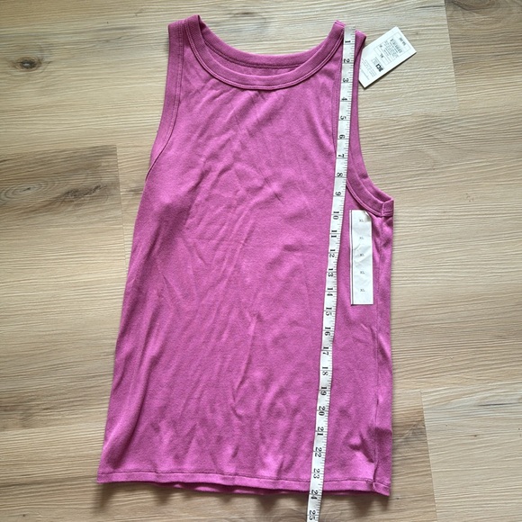 NWT Target, A New Day Women’s Ribbed Sleeveless Tank Too Purple Pink XL - Picture 3 of 3